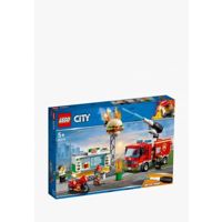 Конструктор детский Конструктор LEGO City 60214 Пожар в бургер-баре